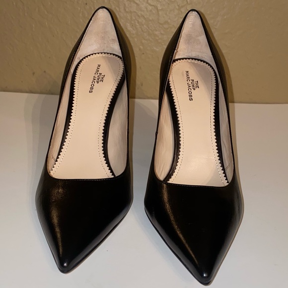 New Marc Jacobs jeweled emerald green “The Pump” diamond shaped heels - Picture 2 of 10